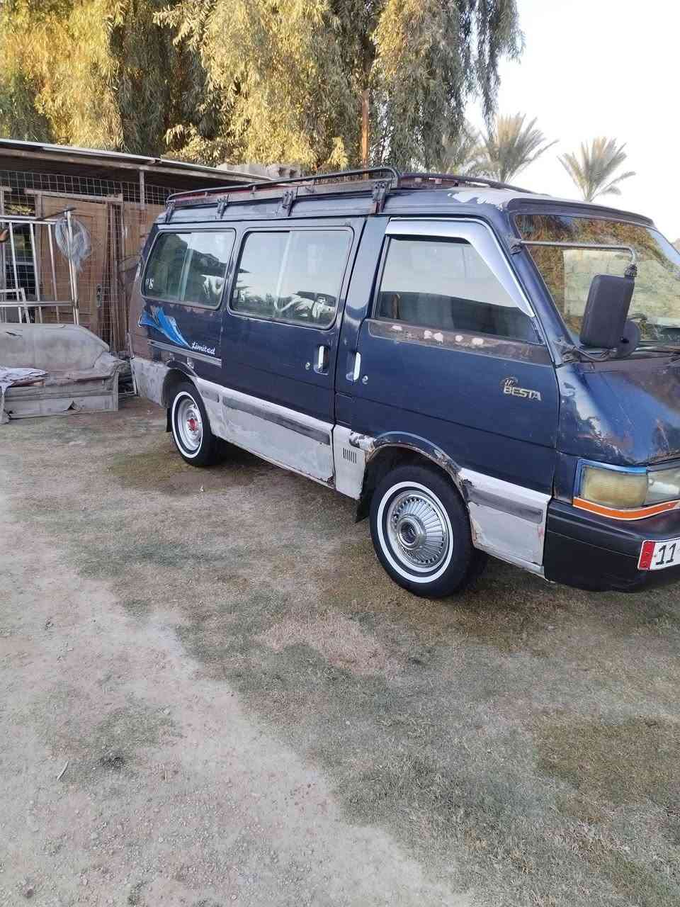 سلام عليكم كيا بسته موديل 95كير ومحرك واكسن شرط سياره جاهزه من كلشي السنويه لل٢٨ رقم انكليزي تحويل ثاني يوم مصفره هيئه وغرامات مكاني ابو غريب الزيدان *********** وموجود عليه واتساب السعر ٣٧ وبيه مجال
