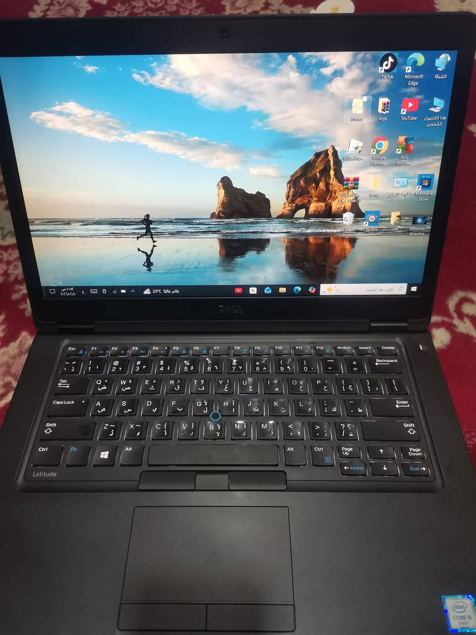 لاب توب 💻للبيع 
المواصفات 
● معالج كور اي 5 
● الجيل السادس 6 
● رام 8G نوع DDR4 السريع 
● هارد 256 نوع SSD السريع 
● كرت الشاشة 520 جرافيك 4G HD 
● حجم الشاشة 14.6 دقة 1920 ( FHD ) 
● كيبورد عربي انكليزي حساس  (ضوئي لايت)
● بطارية ممتازة تعطيك / ج ساعتين استخدام و أكثر 
● يحتوي على جميع المخارج المطوبة للاستخدام 
● يحتوي على كامرة دقة عالية 
● الجهاز سوبر سلم نحيف جدا و خفيف الوزن
ويدعم اللمس ( السعر 200 الف قفل 🔒
رقم الهاتف ***********
المكان قضاء المهناويه محافظه الديوانيه
