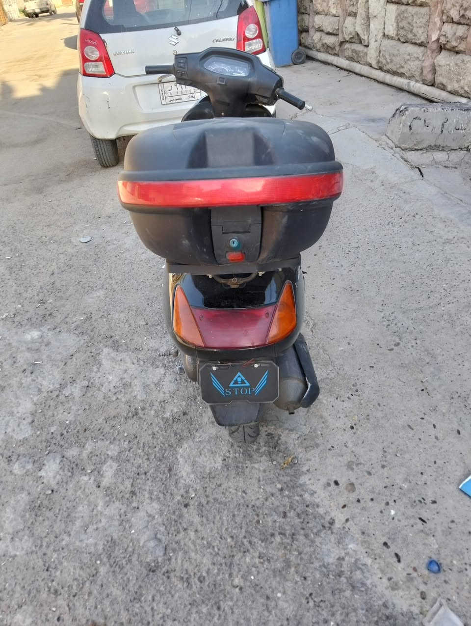 دراجه نوع اسبيسي سرعتهه 100 ياباني اصلي مكفوله الدراجه نكره كهربائيات كلهه شغله مكينه خرسه ***********

