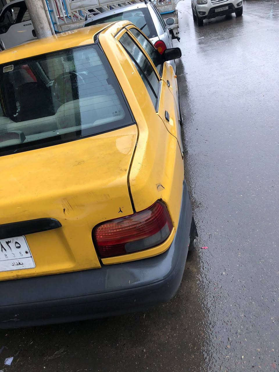 السلام عليكم سايبه 2015 هيئه غرامات مصفره كابون بانزين متوقف بس الطخه بل باب الخلفي تحويل او وكاله السعر 37هذا رقمي ***********
