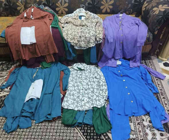 السلام عليكم ورحمة الله
متاح تصفيه محل شلع
فساتين بناتي ومحير ونسائي
مع حجاباب صلاة قطعتين وقطعة واحدة
العدد ٦٦ قطعة
سعر القطعة شلع ٥٠٠٠ الاف دينار
شلع اخوان لان اقل من سعر الجملة بكثير

مكاني قوسيات ٢ طريق تلكيف مقابل جمعيه غرفة التجارة 
الشاري يتصل على الرقم ***********
قليل التواجد
