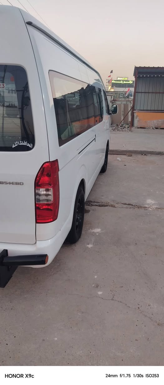 السلام عليكم للبيع جنبي H2 2023 كفالة عامة
مكينة وضع شركة ماممدود علية صبانة
كير وضع شركة ماممدود علية صبانة  
ماشية 100 km حقيقي
تبريد 🧊❄ 
1 تخم تاير جديد
2 منظومة غاز
3 مدوشمة عامة
4 مرارح اضافية
5 درع خلفي
6 حساسات خلفي
(مكفولة من الصبغ والفتح والبارد) 
رقم بغداد بسمي سنوية + هزة جديد تحويل مباشر 
مكاني بغداد حي جهاد
السعر 235 وبيها مجال
سيارة جديدة ماشتغلة بداخل بس خط ***********
