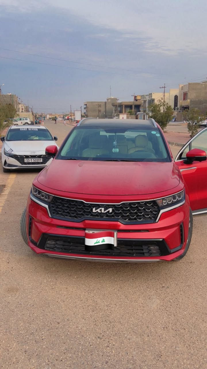 السلام عليكم سيارة سورنتو للبيع  2023  لون احمر دم الغزال 🩸
خليجي  مكفولة كفاله عامه ⛔️ 
فوول مواصفات  1/1.  شنو التريده  بيها موجود اعلى فئة ⛔️
5 كاميرات  محيطه بل كامل 360 درجة
رقم شمالي اربيل 
شاشة ديجيتل مواصفاته    
داخل كريمي جلد 
كشنات تدفئه تبريد + كهرباء 
تبريدهه ثلج ❄️ 
سقف بانورامي بالكامل 🛑
ماشية 55 الف   حقيقي  
سياره طالعه من شركة NIM 
السياره محركهه 6 اسلندر
سايد بريك كهرباء 
فول تحكم ستيرن 
شفتات كير بل استيرن 
شاحن واير ليس 
دفع رباعي فور ويل 
اربع عدسات لايت 
بكلايت لد 
دواخل نشره عده الوان
٤ انضمه قياده 
كير ماوس 
7 راكب
3 قطع تبريد 
بصمه تشغيل 
تشغيل عن بعد 
حساس امامي خلفي 
بصمتين تشتغيل  
جي بي اس بلادي 
تخم تاير جديد 
مكان  سياره بغداد
السعرر290 وبيها مجال  
استفسار خاص 
او اتصال عل رقم وتدلل 
‭٠٧٧٢ ٢٦٠ ٥١٥٠
