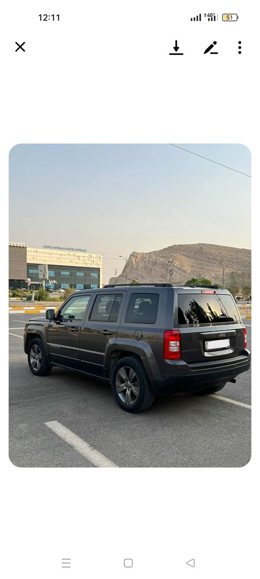 جێپ پاتریۆت  2016  //  ***********
تۆماتیك
کارەبایی
تەبرید سارد و گەرم
یەك پارچەی بۆیاغە بەبێ ناو گرتن ..چەمەلەغی پێشەوە لای سەکن .
پێش و پشتی کەپسە
سەنەوی تازەیە تا ٢٠٢٩
هیچ مەسرەفیکی نیە و سەیارەی ماڵە زۆر خاوینە.

نرخی   //  105  مەجال
بۆ پەیوەندی   //   *********** رانية, السليمانية
