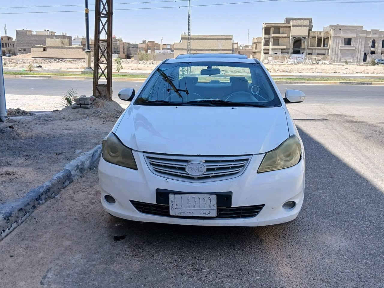 سلام عليكم سياره نوع بيوايدي مديل 2014 السياره جاهزه كير مكينه حدايده تخم تاير السياره فول موصفات تحكم شاشه جدل بصمه فتحه مكفوله من كلشي السعر 48 وبيه مجال العلوان كربلاء بيع فقط رقم الهاتف ***********
