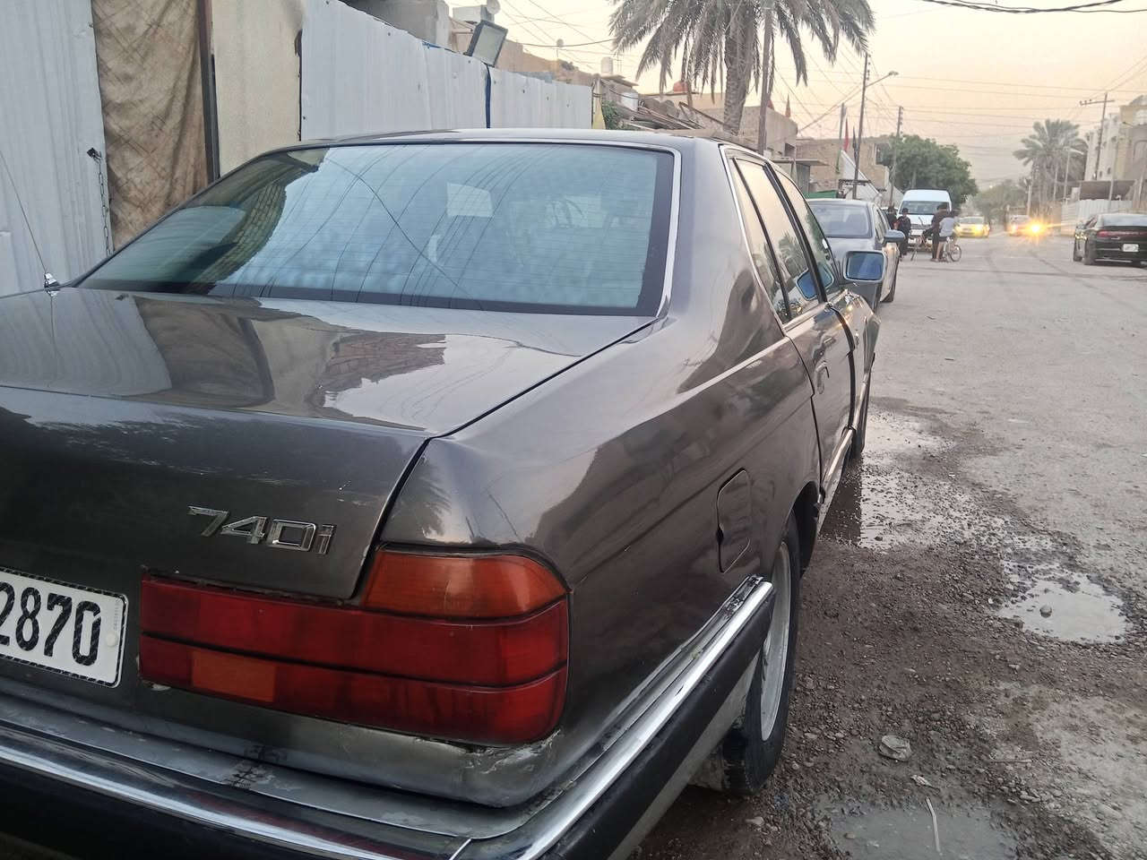 السلام عليكم بيع و مراوس بي ام موديل 94 حجم 740 كير محرك صدر تبريد كهربائيات تخم تايرات غرفه جديده جاهزه عنواني بغداد ***********
