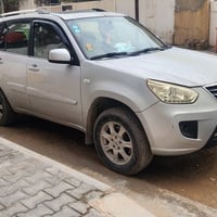 سيارة شيري تيكو موديل ٢٠١٤  لونها رصاصي فيلي   سنويتها  لحد ٢٠٣٠   محر...