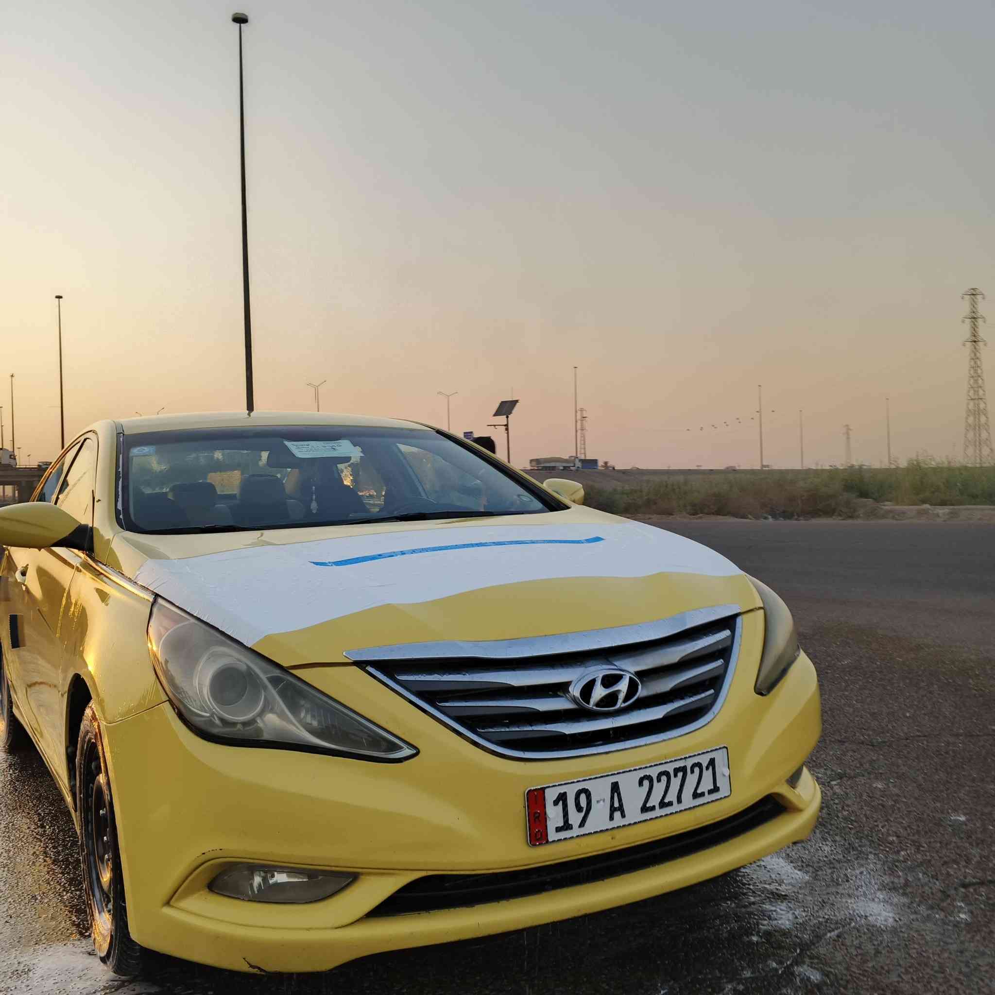 سلام عليكم سياره سوناتا موديل 13 امريكي كير مكينه تبريد خير من الله سياره ضربته جنطه وبيه طغه من كدام خطه كربلاء بغداد ابسمي لبيع او مراوس *********** كربلاء
