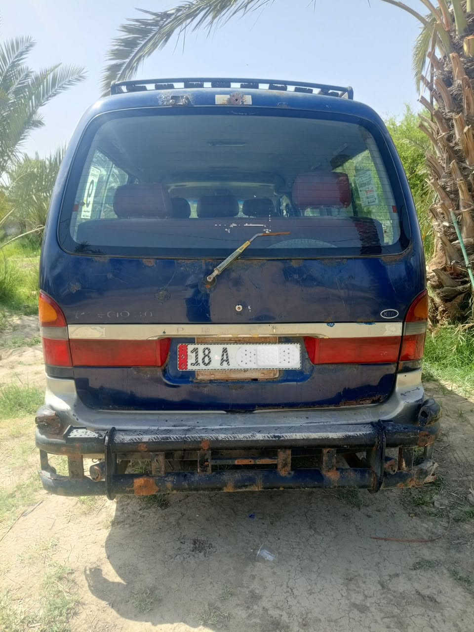 سلام عيكم للبيع كيه بريجو موديل 97 مكفوله من صبغ وضربه سيارة جاهزه كهربائيات كله شغاله مكينه وكير شرط سنويه 2030 رقم انكليزي بسمي سعر 48 وبيه مجال مكان سماوه استفسار رقم ***********
