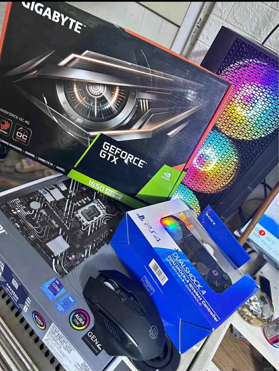 CASE GAMING 
Core i5 gen 12 
12400F
RAM 16GB DDR4
HARD NVME 1TB 
GTX 1650 SUPER MSI GYGBITE 
Motherboard ASUS PRIME H610M
380$ أربيل, العراق


**إذا كنت صاحب هذا الإعلان وتريد حذفه لأي سبب، رجاءا أرسل رسالة إلى الدعم الفني**
