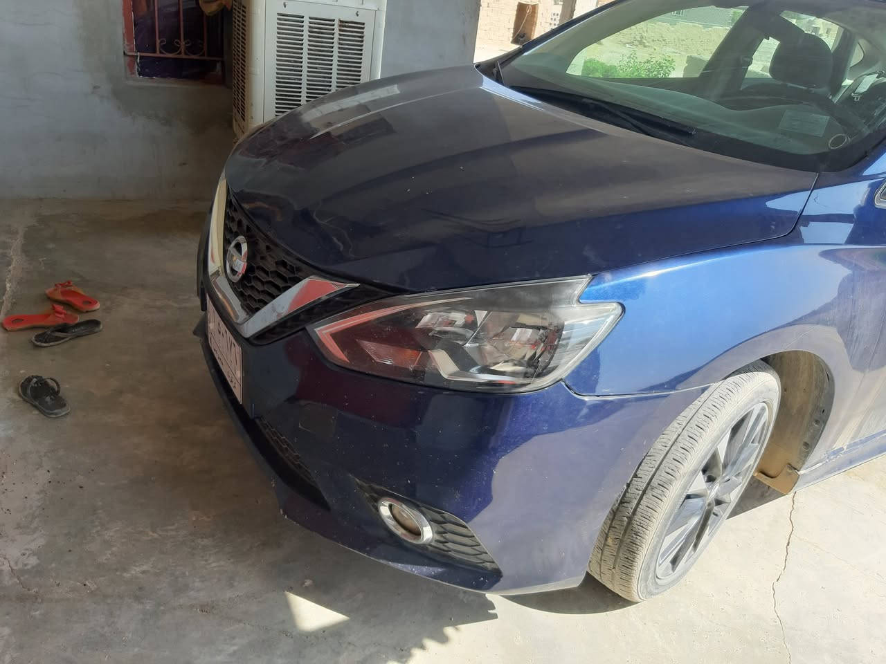 نيسان سينترا 2017 فول مواصفات  الضرر موضح بالصور رقم انگليزي جديد بأسمي السعر110 التفاصيل اكثر عل رقم ***********
