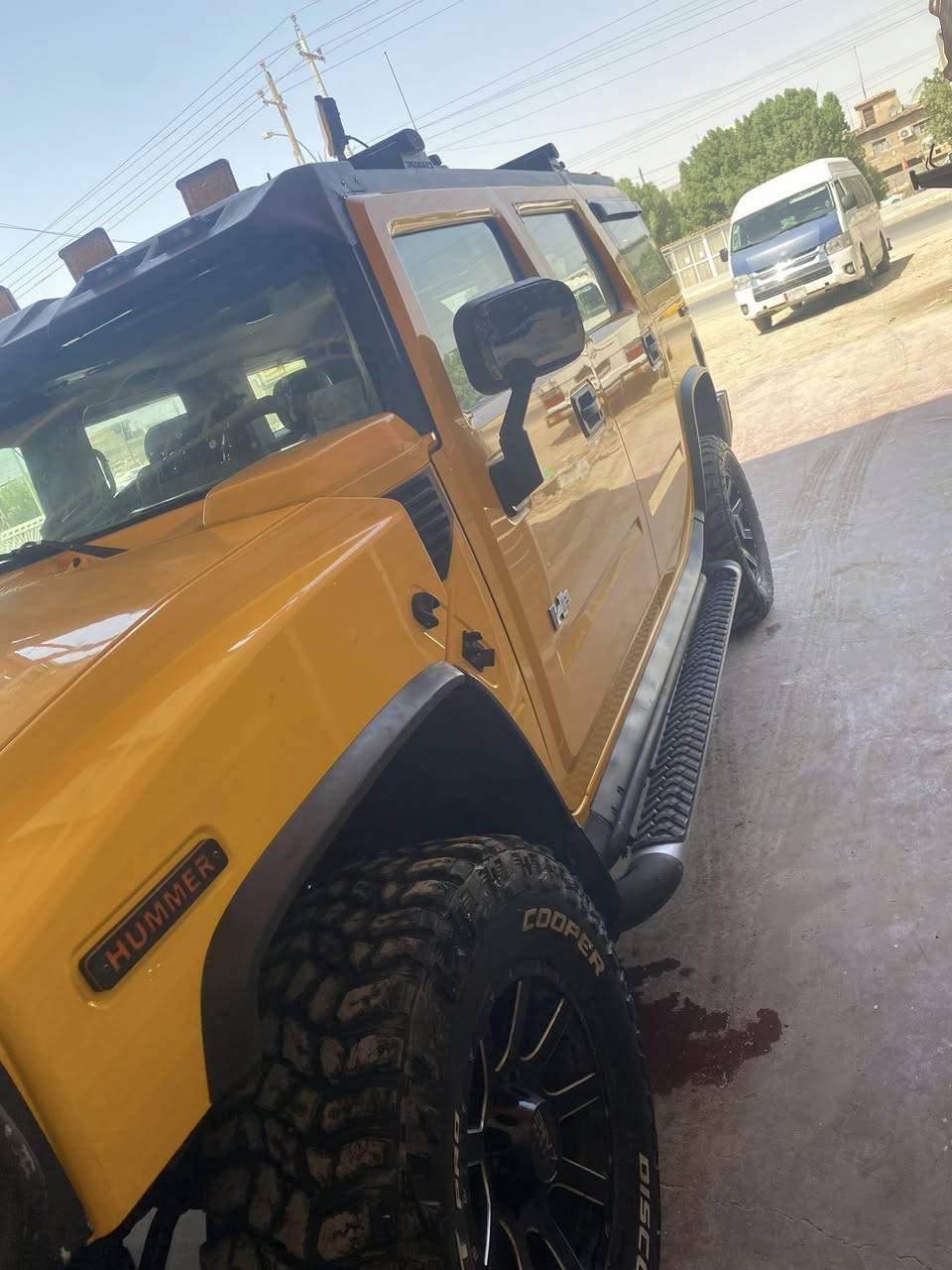 السلام عليكم لبيع  همر اج 2 مكفوله بسمي رقم بغداد بدون حادث السعر 185 لاستفسار *********** مكاني بغداد
