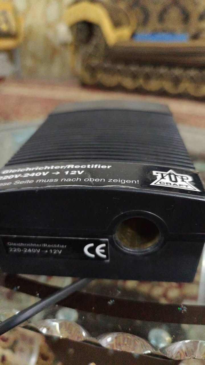 شاحنه. كهرباء.  تاخذ.  كهرباء وتنطي  12,فولت...25الف دينار


**إذا كنت صاحب هذا الإعلان وتريد حذفه لأي سبب، رجاءا أرسل رسالة إلى الدعم الفني**