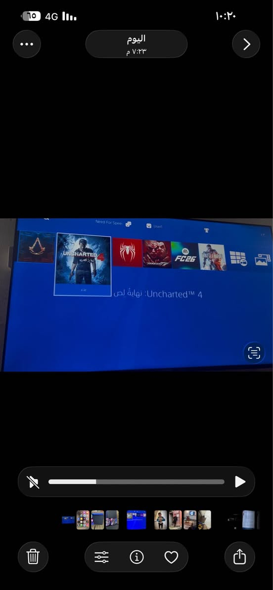 بلي فور سلم ياباني لوك اخو الجديد نضام 12.00مهكر قرص بي ذاكره واحد تيرا بي 10لعبات وبي مجال بعد لعبيتن ملحقات كامله ويا يوبي اس دبل بطاريه مو تك السعر 350 وبي مجال بغداد الزعفرانيه 
***********واتس اب 
***********ملاحظه كلشي اكو ب السوك لا تكسر بحلال غيرك بغداد, العراق
