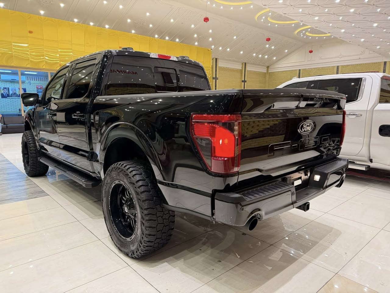 MARHABA CARS ERBIL
——————————
BRAND : FORD F150
CLASS : XLT
ENGINE : V8 - 3.5T HYBRID - 4x4
STATUE : NO PAINT بدون صبغ
YEAR : 2024
PRICE : $$ 
COUNTER : 15,000 MILE
IMPORTING : وارد امريكي
ADRESS : Erbil , أربيل شارع ١٠٠م صف دائرة گمرگ
FOR IFORMATION CALL US :
MARHABA CARS 
 📞 : ***********
