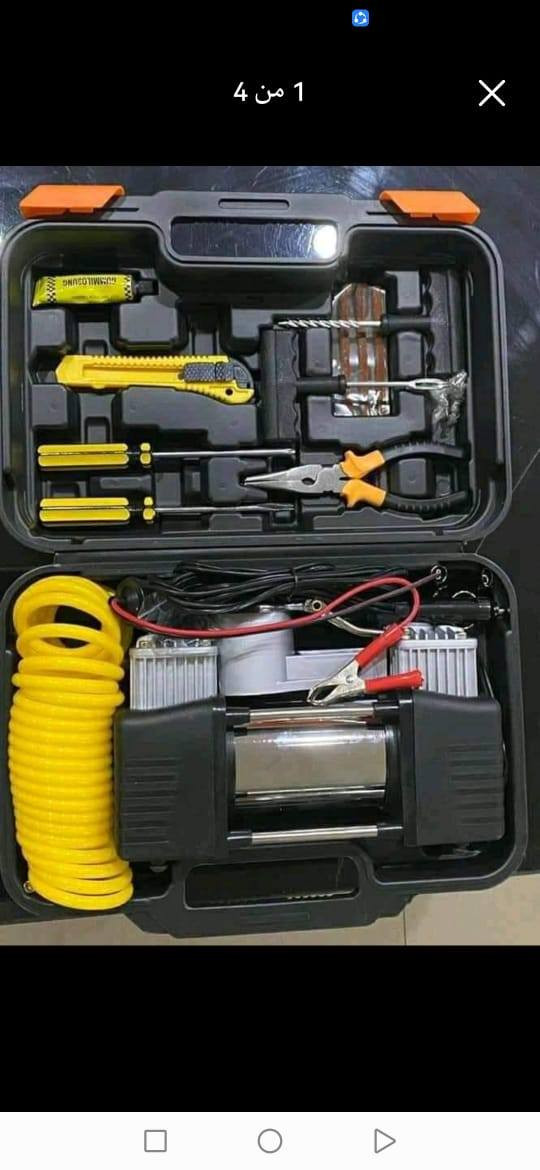 منفاخ الجمل 2 بيستم الأصلي معاه مفكات وبنسة وعدة إصلاح كاوتش
الدفع عند الاستلام
الشحن لجميع المحافظات
لو معاك عربية وبتسافر كتير أو حتى بتتحرك جوه المدينة، لازم يكون معاك كمبروسور هواء يعتمد عليه. كمبروسور 2 سلندر 628-4x4 سريع وقوي وبيملى الكاوتش في وقت قصير بدون ما يسخن، وضروري في شنطة أي عربية للطوارئ.
⭐ المميزات
موتور قوي 0.25 حصان أسرع من الكمبروسورات العادية
جسم ألومنيوم بزعانف تبريد ضد السخونة
2 سلندر ستانلس ستيل لضخ أقوى وأسرع
خرطوم 6.5 متر يوصل لكل العجل بسهولة
عداد ضغط دقيق
مفتاح حماية يفصل عند ارتفاع الحرارة
توصيل مباشر بالبطارية بكلبسات قوية
مناسب لنفخ كاوتش العربيات، العجل، الكور، العوامات، القوارب المطاطية والاستخدامات المنزلية.
⭐ محتويات العلبة
كمبروسور 2 سلندر
شنطة تخزين
خرطوم 6.5 متر
كلبسات بطارية
إبر ووصلات نفخ
عداد ضغط
عدة إصلاح كاوتش كاملة (مبرد، إبرة فتيلة، صمغ، فتايل، زرادية، كتر، 2 مفك فلات وصليبة)


**إذا كنت صاحب هذا الإعلان وتريد حذفه لأي سبب، رجاءا أرسل رسالة إلى الدعم الفني**