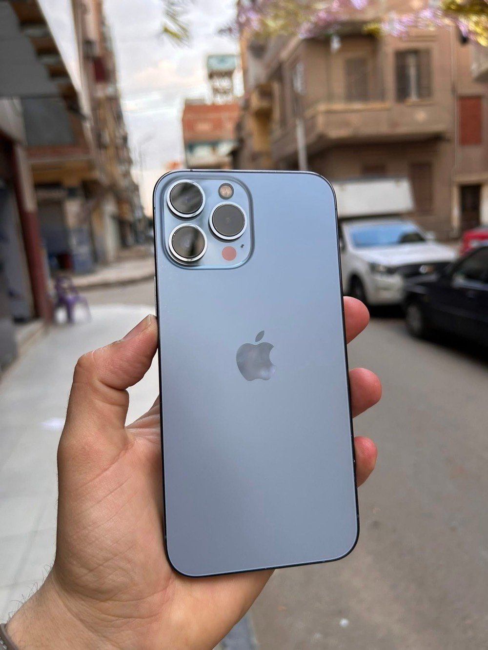 ايفون 13 برو ماكس شرق اوصط لا باله ولا مالات دبي ذاكره 256 تلفون مال بنيه اول من نزلت اخذته . تلفون طاح وتبدل بي بطاريه 100‎%‎ اصليه وشاشه اصليه شرط اصليات 
،، الفيس ايدي وكف وما سويته لئن عادي يفتح ع رمز شفته مو مهم ؛؛  السعر 550 للستفسار واتساب ***********
