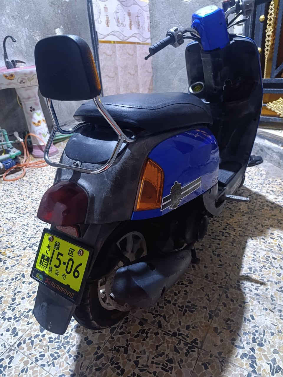 دراجه ماكس بوليسي للبيع كلشي شغال بيه بس مبدل بيه بستم السعر 650الف وبيه مجال مكان البصره 5ميل متواجد فقط على واتساب ***********
