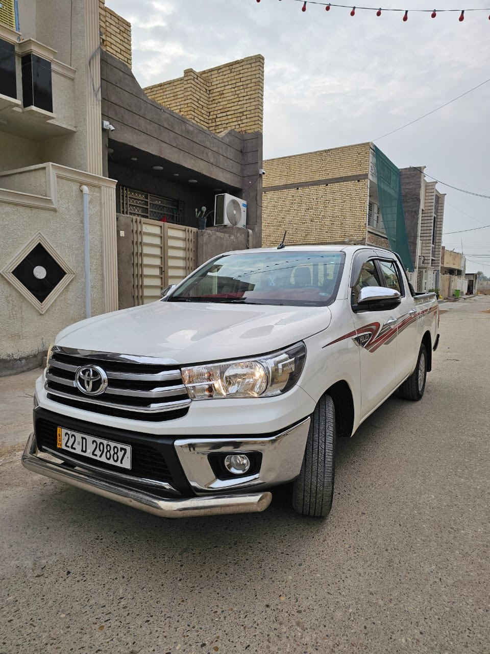 سلام عليكم بيكم تيوتا موديل 2022 فول بصمة مكفولة سونار منشور. معه صور رقم اربيل اب اسمي تريد تحويل تريد وكالة 
ماشيه 93 مكانها بغداد رايدها 265 بيها مجال بسيط  ***********
