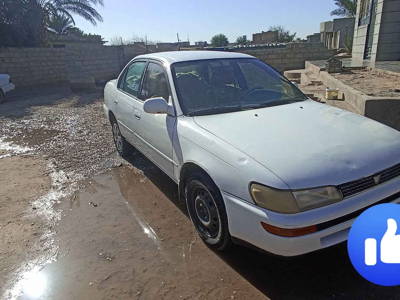 السلام عليكم 
#مكلف #بالنشر 
سيارة كورلا للبيع موديل 92 نظيفة مال بيت رقم نينوى ألماني ب إسمي شرط التحويل گير ومحرك إنظاف ضررها مرفق بالصور السعر 52 وبيها مجال المكان الشرقاط قرية الخضرانية 
***********
