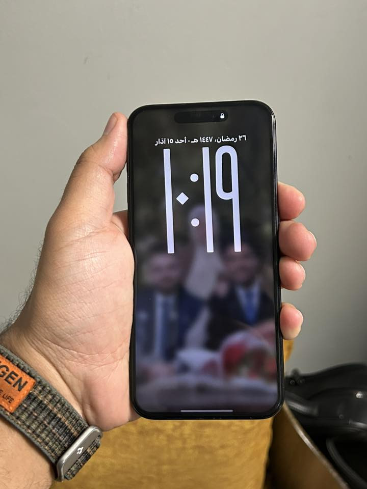 موبايل ١٤ برو ماكس ماستر بطارية ٩١ ذاكرة ٢٥٦ بلادي ممفتوح شرط مكاني البلديات قرب تقاطع الامن العامة ١.٢٥٠ وبي مجال بسيط ***********
