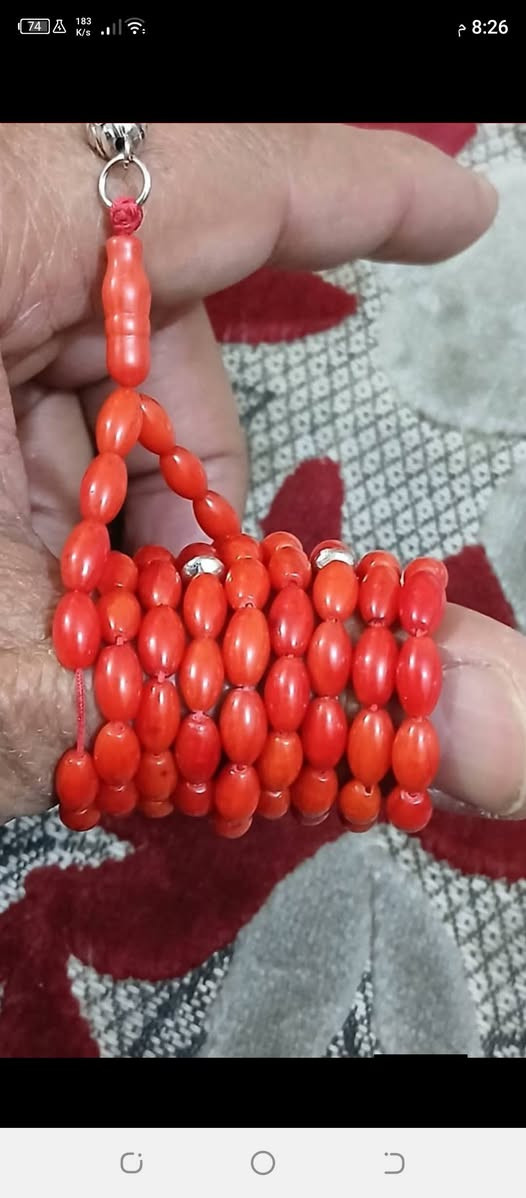 مرجان اسيوي حر طبيعي شرط الفحص مكفول...  ليزر تحسين اللون 101خرزه وزن 27 غرام 
السعر طيب (توصيل 5 الالف دينار.)


**إذا كنت صاحب هذا الإعلان وتريد حذفه لأي سبب، رجاءا أرسل رسالة إلى الدعم الفني**