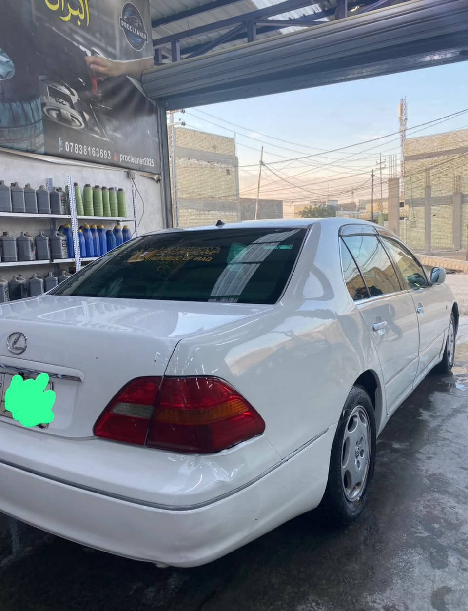 لكزز 2002 للبيع
s430 

شاشة.. مري شفط 

ستيرن كهربائي

بردة.. كشن كهربائي

مواصفات هواي 

كلهة شغلات 

تبريد شغال 

مكينة وگير شرط 

صدر شرط 

للتواص***********  ) 

السعر( 80 ) 

مكان السيارة النجف
