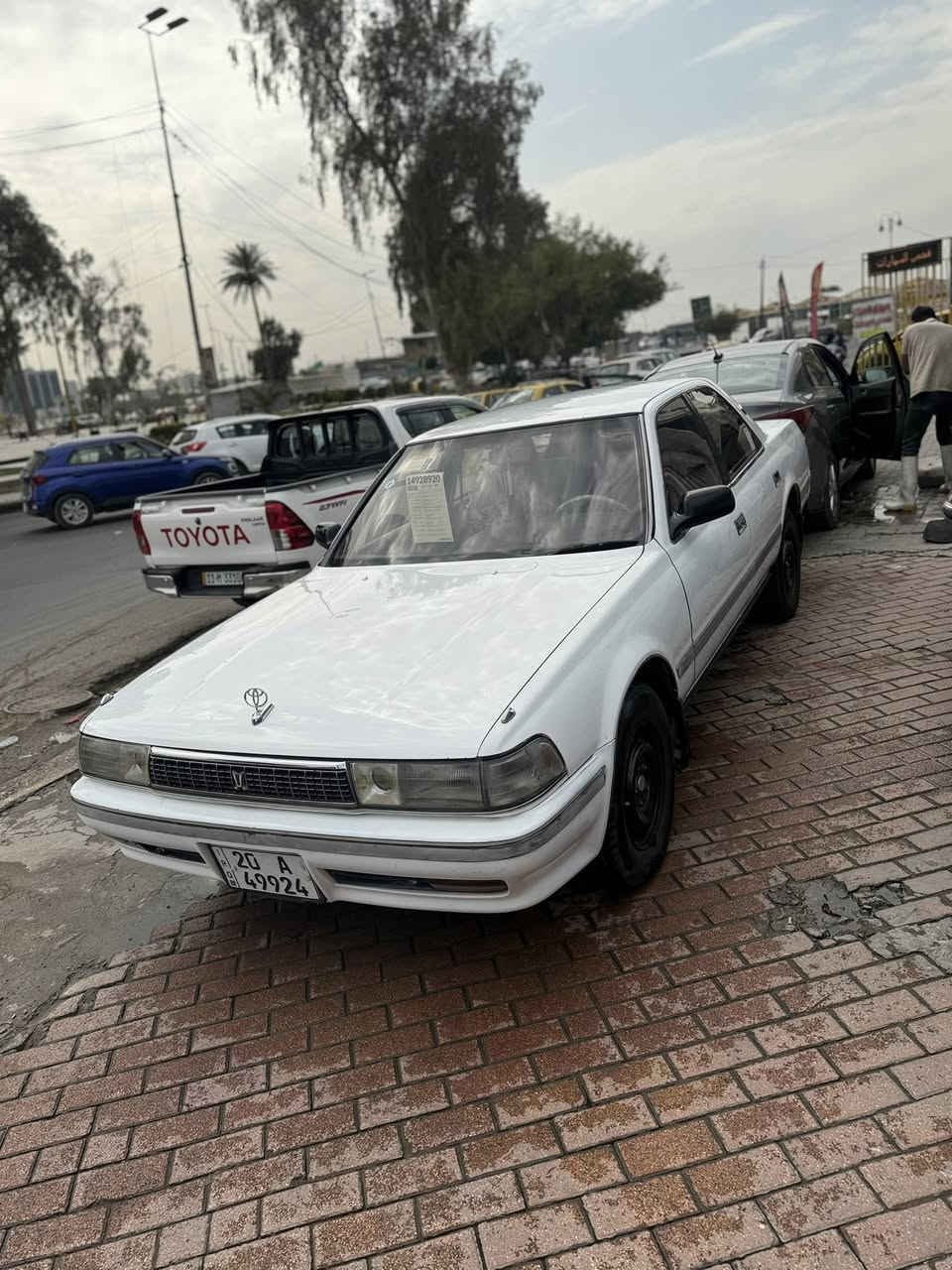 السلام عليكم من رخصت اخونا الادمن المحترم عندي هاي الكرستا 1991 رقم ديالى الجديد كير مكينه تخم تاير تبريد داخل كله جديد عارضها 44 او بيها مجال مكاني بغداد حي القاهرة ***********
