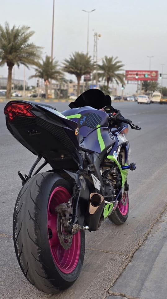 سلام عليكم شباب
دراجه كاوسكي
 موديل  636cc ..2015  
بدون رقم فقط مكاتبه
وارد يابان ماشيه 27و600
دراجه كفاله عامه 
+نضام ABS 
سلايدرات
+غراضها موجودة الأشاير الخلفيه 
والمري والاكزوز القديم اكربوفيك
 وبكرة رياضيه وزنجيل 

.......الاضافات ......
ادامه كامله 
عليه تعديل بكره بلاديه وزنجيل بلادي 
واكزوز بروكس ورفع ذيل 
وجوزة مروحه
مكاني كربلاء 
السعر اتصل على رقم  ‭0783 017 6586‬
