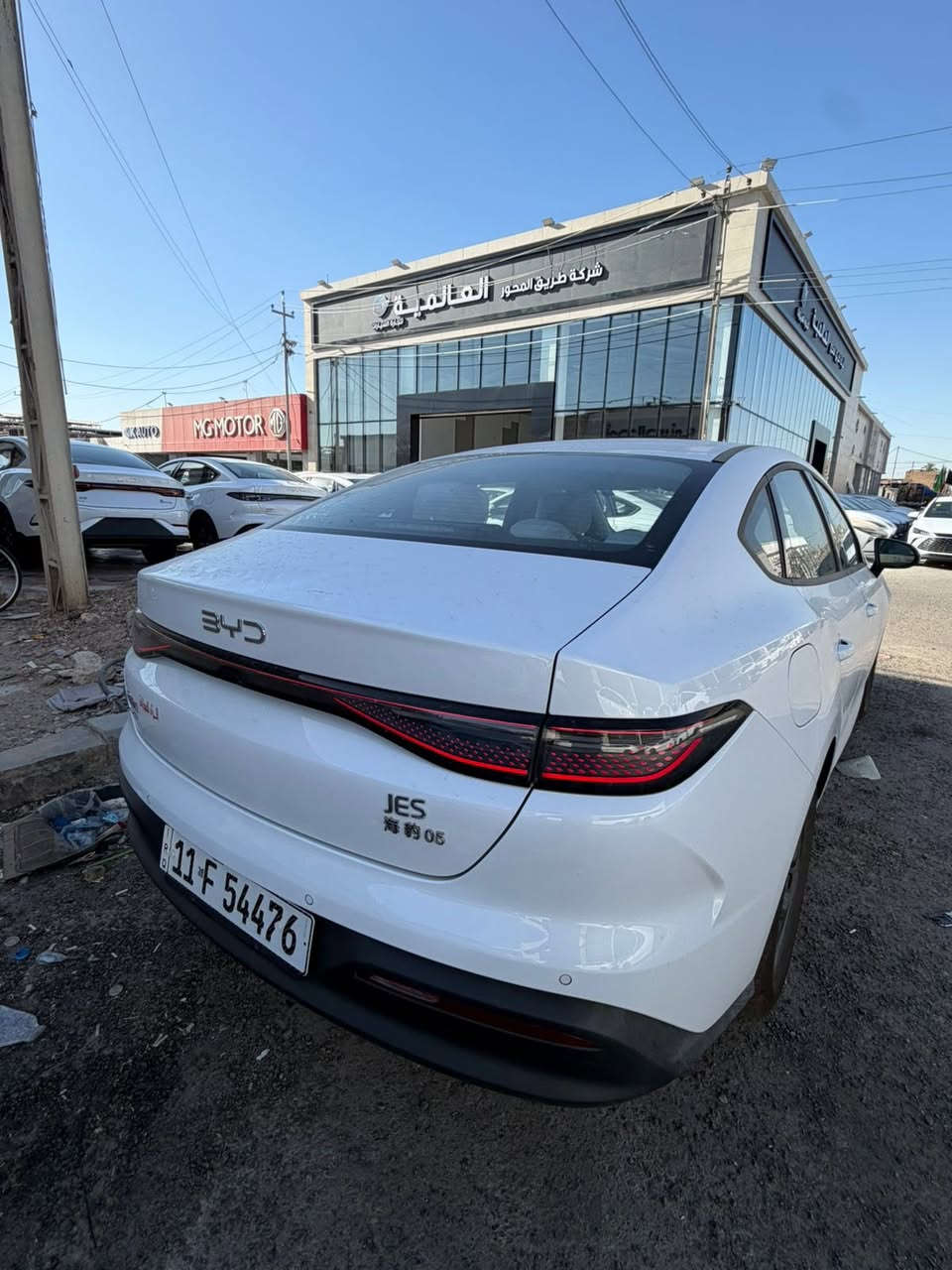 BYD SAEL 05
زيرو مرقمه كامله مثبت لوحات باسمي 
مكفوله كفاله عامه من كلشي 
مكانهة البياع 
للستفسار 
***********
