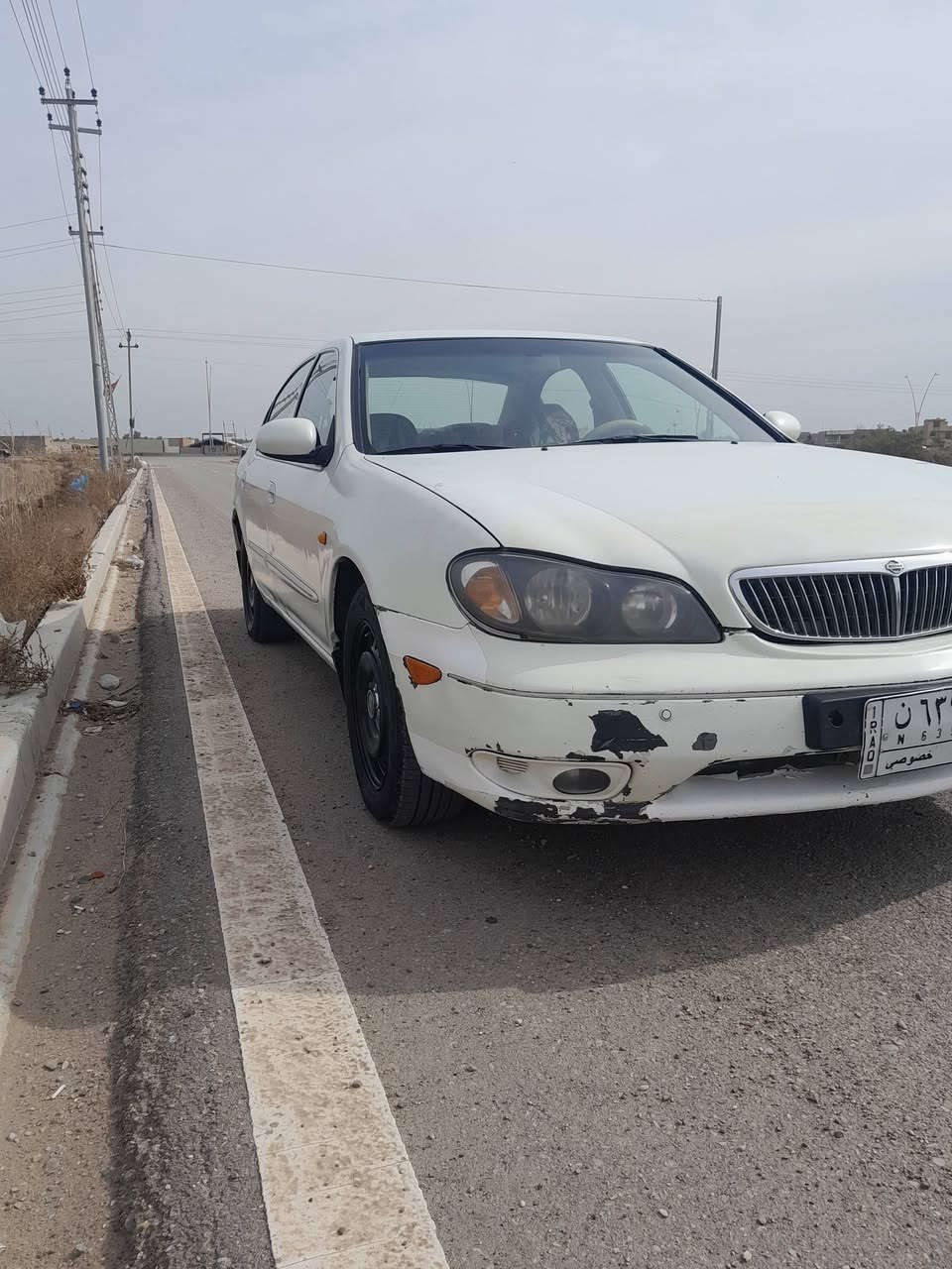 السلام عليكم 
نيسان مكزما 
مديل 2000
رقم بغداد مشروع وطني تحويل مباشر 
كير مكينه مكفولات 
تبريد ثلج 🥶
باتري جديد 
شاشة كامرا 
تخم تاير جديد
الصدر نص عمر 
كهربائيات بلاديه 
شواصي لغود تكم حوض مكفولات 
السيارة بلاديه كله
بيه طخه يم قبق البانزين بدون دواخل 
مكاني ديالى الخالص 
السعر 53 وبيها مجال شي بسيط 
***********
