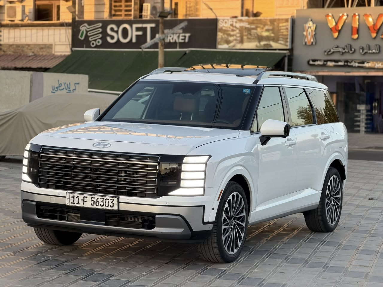 ياالله
السلام عليكم بلاسايد 2026  كالكرفي وارد امريكي

Hyundai Palisade 2026 2.5L

              حجم المكينه : 2500 هايبرد

الضرر : جاملغات وبنيد نفس الون بدون صبغ 

 

المسافة المقطوعه : 3000 ميل  

#مواصفاتها

1. شاشه 

2.كامرات 360

3.بنوراما طكتين

4.بصمه

5.كشنات جلد جملي

6.تشغيل عن بعد

7.هيترات بالكشنات

8.حساسات خلفيه امامي

9. رادارات 360

10.كشنات خلفيه كهرباء

11.لد امامي

12. سبعه راكب

13.فور ويل

14. اشاير بالمري

15. ايقاف ذاتي

16.قطعتين تبريد

17.تحديد مسار

18. هيترات بالكشنات الخلفيه

19. اوتو بارك

20.شحن وايرليس

21.كامرا بالمرايا

22.مري شفط

23.داتا شو

#السعر : 410 وبيها مجال مرقم بغداد بااسمي

تفاصيل اكثر هذا رقمي *********** تحياتي

مكاني بغداد حي الجامعه
