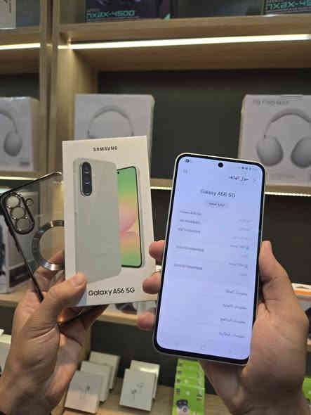 💚Samsung A56💚
بسعر 435 الف فقط 🤩
نسخة G5
ذاكرة 256🫡
رام12
لموبيل مستعمل ساعات قليله بعده جديد
ضد الماء ضمان سنه جميع محافظات لعراق🤭
جديد بسعر مستعمل 
دبل سيم عربي بالكامل😉 
كفره موجود ولزقه ول كيبل بلادي
سستم صوت استديو 🙉
بطارية 5000
يدعم شحن سريع😚 
شاشه سوبر اموليد ددعم 144 هيرتز 
بصمة بالشاشة 🤗
وكارتون موجود وضمان سنه 
بسعر 435 الف فقط 😍
واتساب***********
مكان أربيل هفالان قرب جامع سيد طيب #هفالان_اربيل
