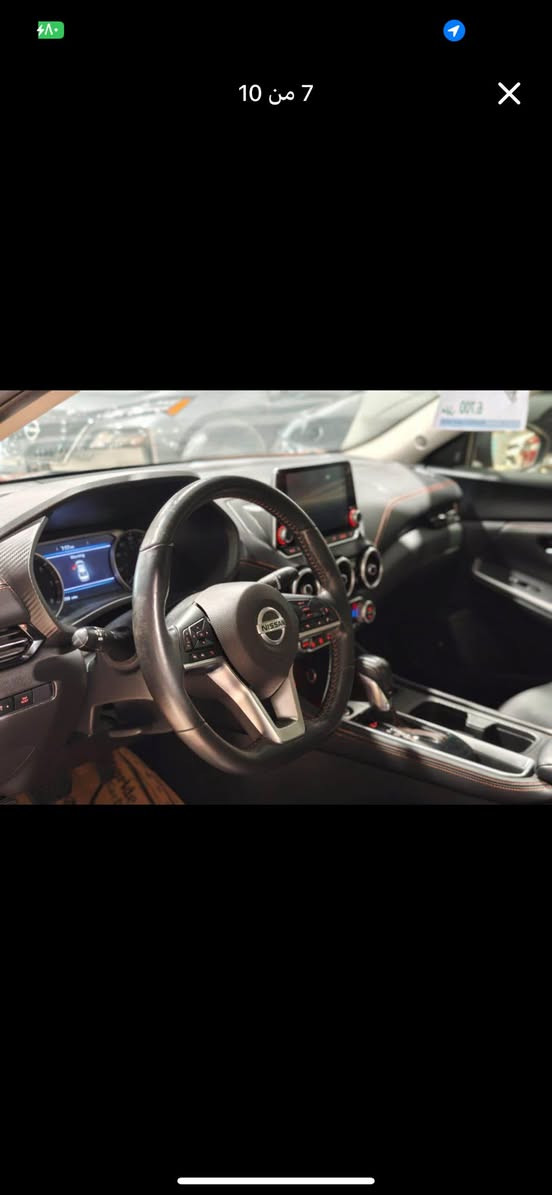 نيسان سنترا 2023 مواصفات +SR يعني فول مواصفات ماكو شي مابيهه حتى سمارت هوم هم بيهه ماشيه 10000ميل يعني 16000 كيلو السيارة بعدهه زيرو رقم سليماينه بأسمي بيهه فقط الجاملغ الامامي صبغ بدون ضرر مابيهه اي ضرر السعر 170 وبيهه مجال قليل 
***********
