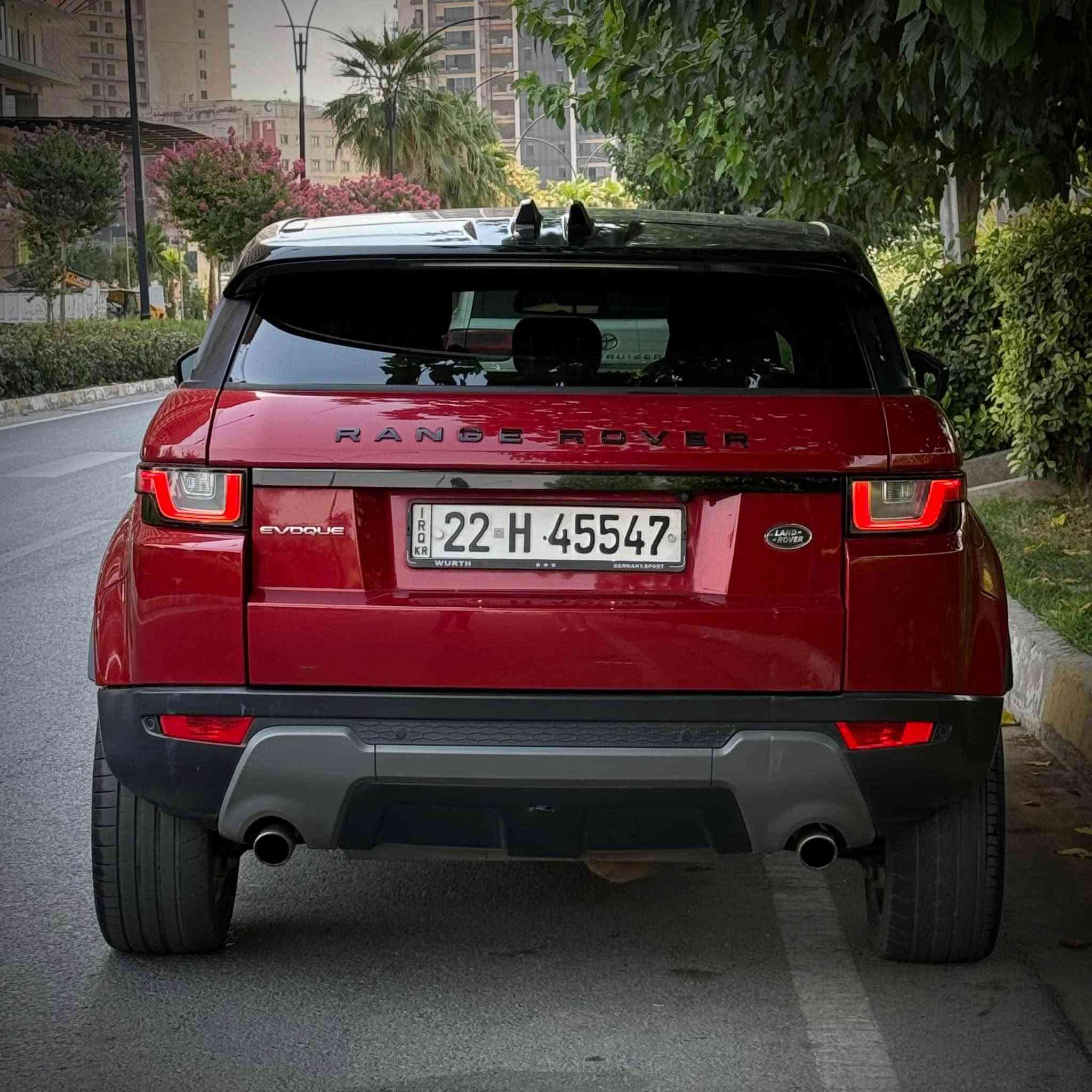 للبيع و بسعر جوة سوك و بسعر اقل من توسان ابلاش بلنسبة للنظافة و مواصفات 💯💰

🇬🇧🇬🇧 RANGE ROVER EVOQUE HSE 2016  🇬🇧🇬🇧

للبيع فقط بدون مراوس 👍🏻

موديل : 2016
وارد : امريكية 
ضرر : فقط شبر بلجملغ بدون داخل و بدون ارباك كله شرط و سليمه 💯
لون : احمر سقف اسود بلاد 💯

محرك : 4 سلندر 2000 تيربو
ماشية : 95 الف ميل
نسبة النضافة : %99 ماشاء الله جديدة 👍🏻
رقم السيارة : اربيل الدولي الجديدة
سعر السيارة : 153$💰 ورقة فقط جوة السوك و بلعافية على اليأخذه 🙏🏻
مكان السيارة : اربيل
 
رقم تليفون و واتساب : 

***********
⚜️⚜️⚜️⚜️⚜️⚜️⚜️⚜️⚜️⚜️⚜️⚜️⚜️⚜️
مواصفات فول 💯

بيبان كله بصمة • صندوق كهربائية و شفط • رادارت • حساسات • كامرة الخلفية • بانوراما طول السقف • كير ماوس • شاشة جبير  و لمس • بريك لمس • كشنات كهربائية و خزن و هيتر • شفتات بلستيرن • سستم سماعات هامان كاردون • دبل اكسل و مودات القيادة • اوتو ستارت ستوب •  مرايات شفط و بعد كلش اهواي مواصفات 💯

************************

محرك و كير و كهربائيات و تبريد كله شرط بدون اي خلل او نقص 💯

السيارة بأسمي تحويله نفس اليوم حاضر أربيل, العراق
