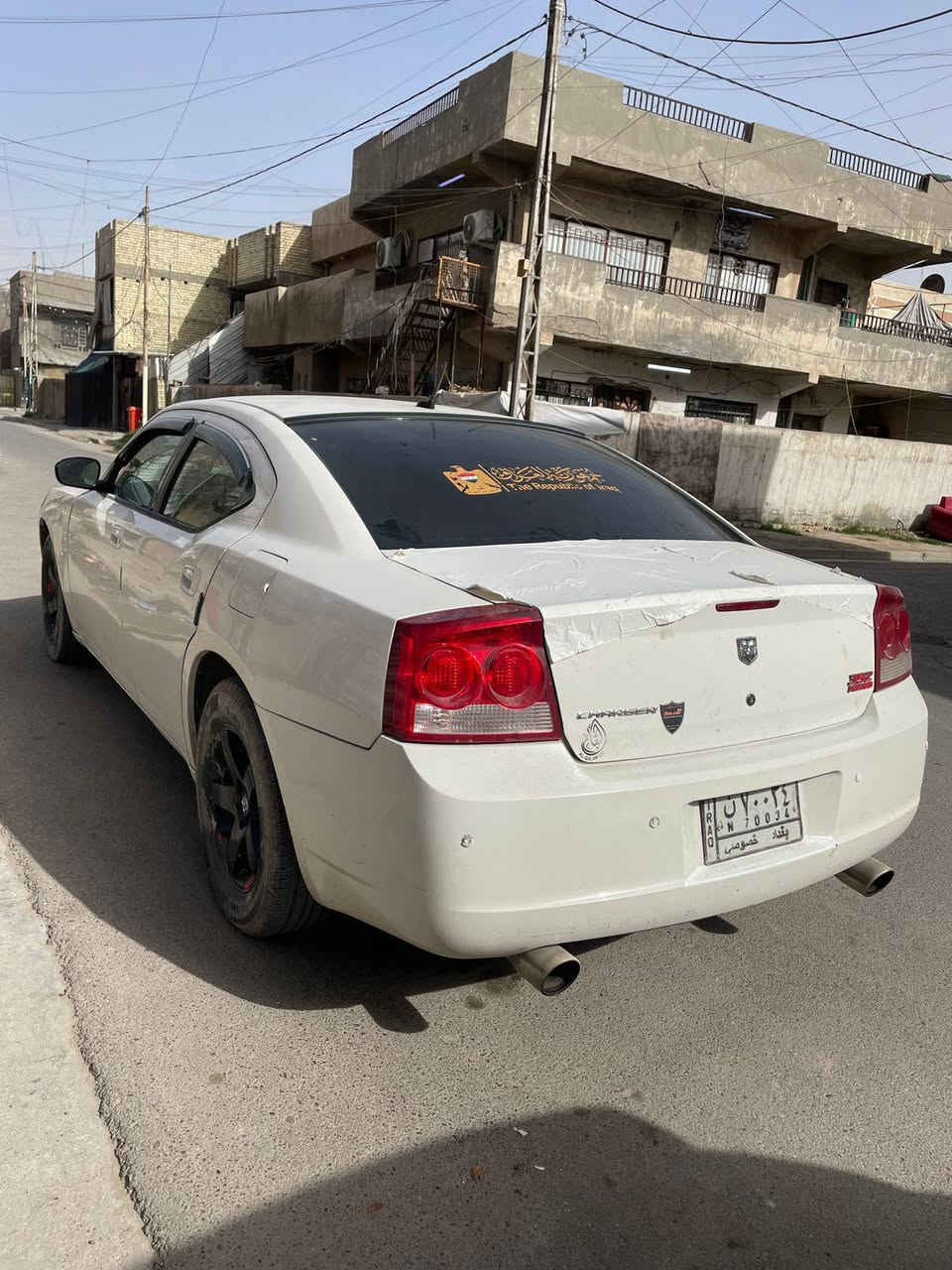 سلام عليكم للبيع جارجر
2008 

رقم بغداد باسمي 

مكينه 3500 

كير ومكينه جديده 

حداديه كله اكسل كله جديد السياره جاهزه من كلشي

تخم تاير جديد

 

السعر  95  وبيها مجال 

مكان السياره بغداد الدورة *********** بي واتساب
