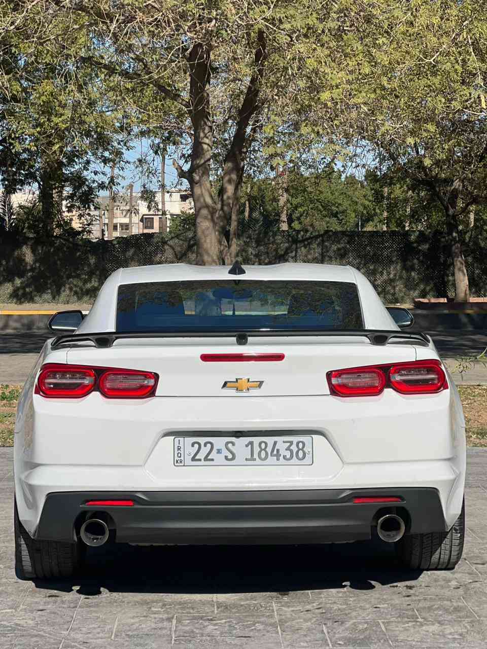 السلام عليكم 
كمارو 23 وارد امريكي. رقم اربيل تحويل وكاله مضمون / صور حادث مرفقه ماشيه26الف
مواصفات . 

ملاحضه: صور الحادث مرفقه👇🏻

بصمه /. تشغيل عن بعد / حساسات / 
لايت زنون / كشن كهرباء / فول تحكم / 
شفتات ستيرن / هند بريك دكمه / 
عنوان السياره / بغداد العطيفيه📍

***********
