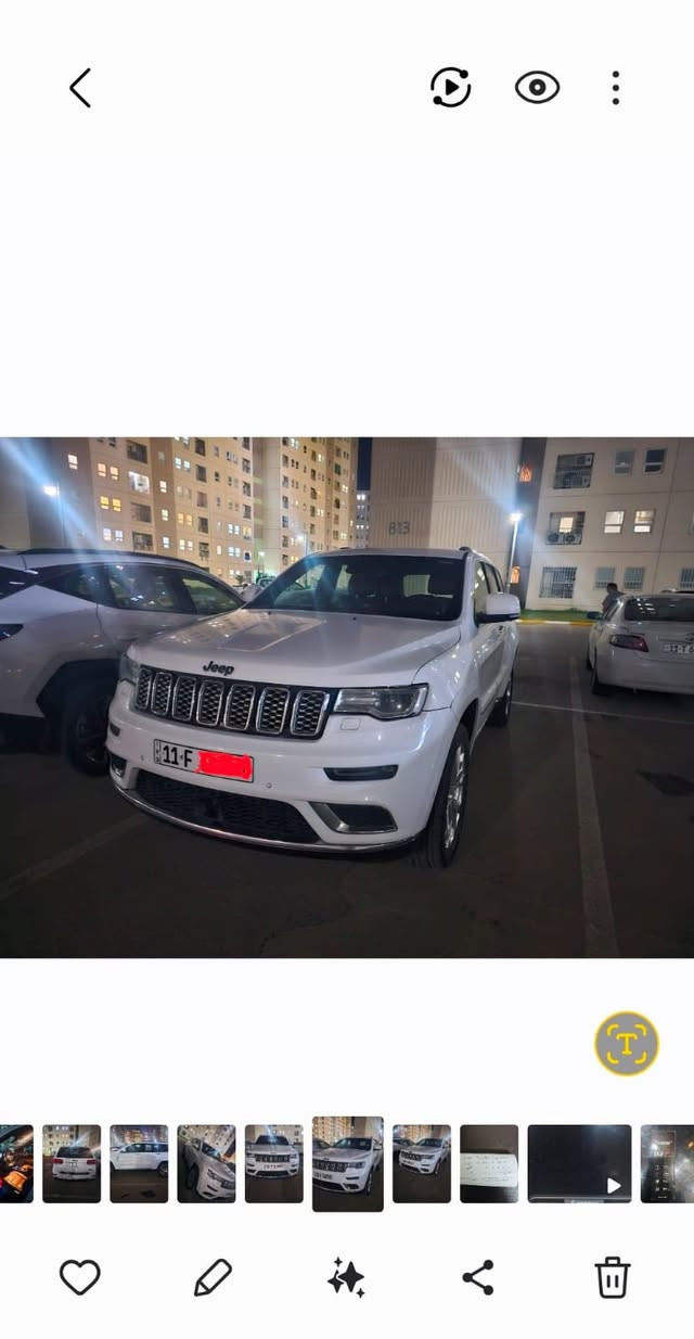 للبيع
جيب سومت ٢٠٢٠
رقم هاتف صاحب السيارة ***********
مكفولة من الدعامية للدعامية ...بس تكحيل نقاط بالداعمية الامامية مال حصو الشارع .
ماشية ١٨٥ الف كيلو 
السعر ٣٢٥ ورقة 
انتباه التواصل حصرا على هاتف صاحب السيارة 
اني مكلف بالنشر وما ارد على الرسائل والتعليقات لان السيارة مو الي .
