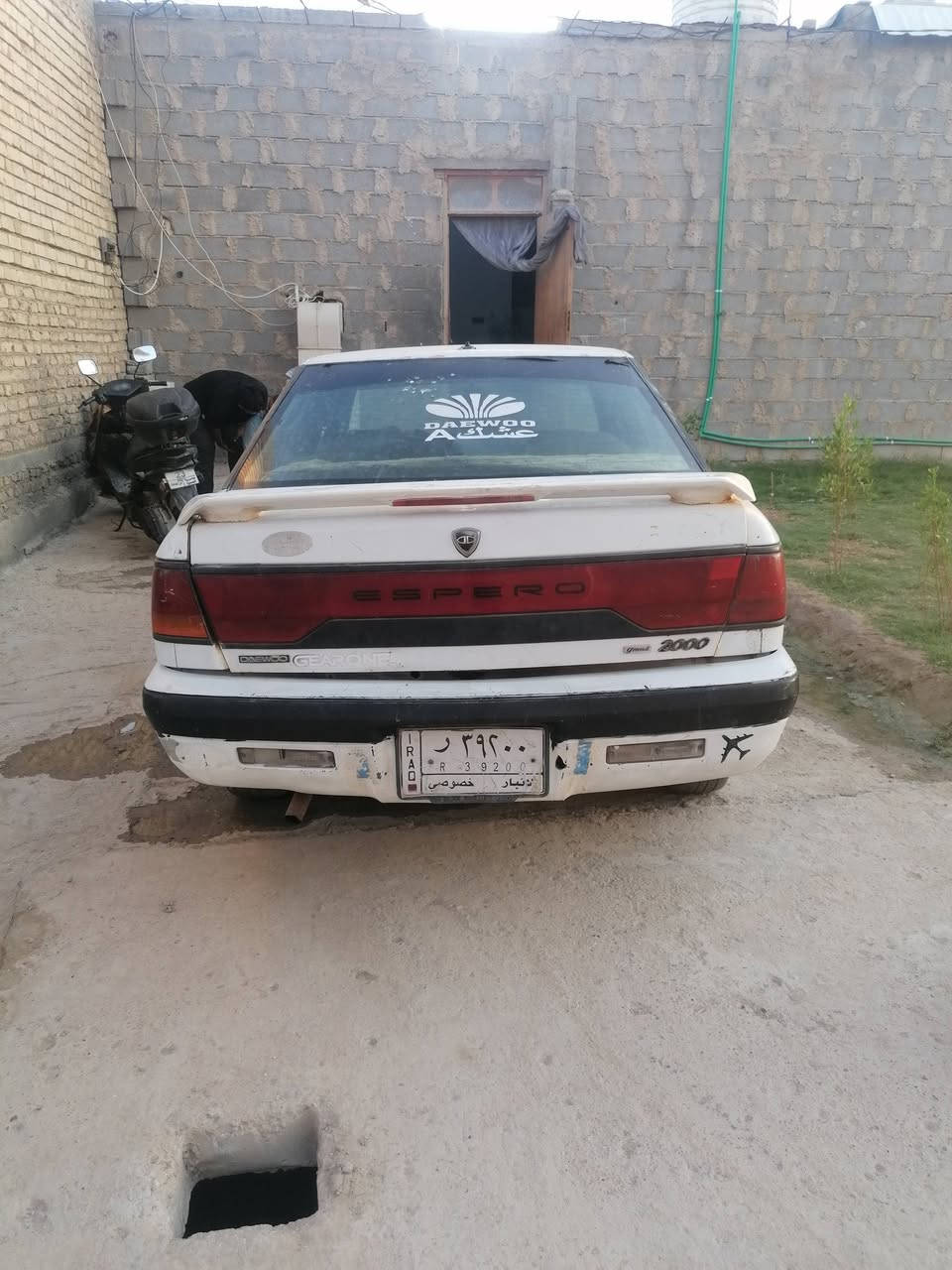 سلام عليكم عندي سياره للبيع اسبرو محرك مسكر تشتغل بس بي رخاوه سنويه كارتونيه بس تستلم جاهز عظم عاج التواصل على خط ***********/ *********** مكان الفلوجه السعر ١٣ وبي مجال بيع مستعجل
