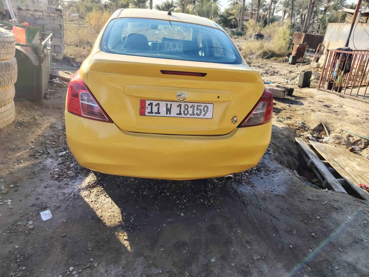 السلام عليكم نيسان للبيع فيرسة موديل 2013 حادثهة جاملغ خلفي جهة السايق تحويل مباشر السياره مصفره هيأة وغرامات رقم بغداد بسمي العنوان الديوانية المركز 

للاستفسار اتصال على الرقم : ***********
