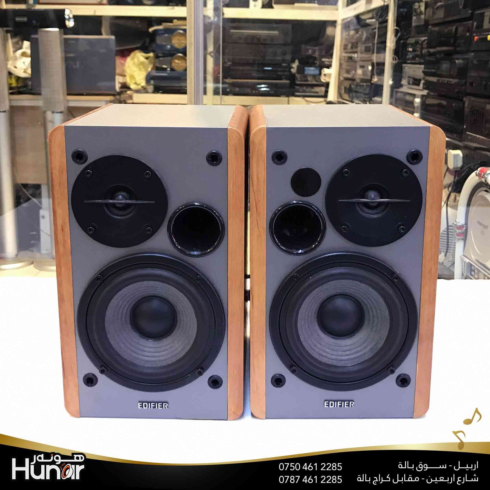 EDIFIER SPEAKER ACTIVE
MULTI MEDIA SPEAKER
MODEL:R1280T

( کوردی • عربي )

🟢توصيل موجود الي جميع المحافضات
🟡گەياندن هەیە بۆ هەموو شوێنێک

🟠مــعـرض هــونـەر
🔸للـصوتــیات(امبلیفایر• سماعة• رادیو• انتیك• مایكروفون)
🔸عــنـوان• اربیل سوق بالة • شارع اربعین
🔸مـوبایـل• ***********
                   ***********

🔵پـێـشانـگای هــونـەر
🔹بۆ ئامێری دەنگی و کارەبایی(ئیمپلیفایر• سەماعە• ڕادیۆ• مایکرۆفۆن)
🔹ناونیـشان• هەولیر • بازاری لەنگەی ٤۰م
🔹مـــۆبـایـل• 
***********
***********

•••••••••••••••••••••••••••••••••••••••••••••••••••
#iraq #kurdistan #duhok #zaxo #hawler #karbala #slemani #erbil #baghdad #kurd #kurdish #akre  #karkuk #kuwait #najaf
#amplifier #audio #subwoofer #sound #music #audiophile #bass #stereo #amplifiers #speaker #soundsystem #speakers
#اربيل #العراق #بغداد
