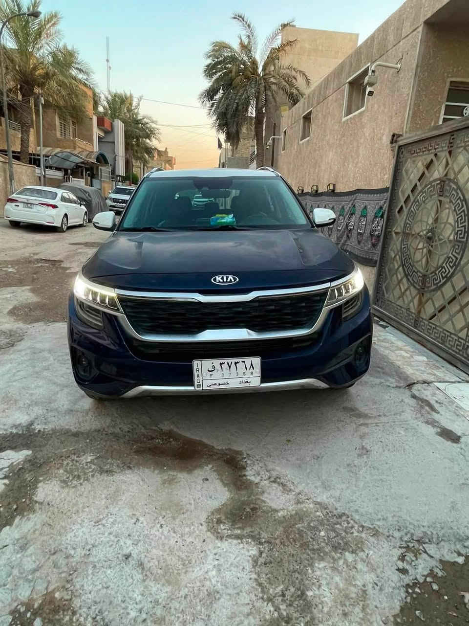 كيا سلتوس مديل 2021  بغداد باسمي تحويل ثاني يوم محرك 200 دوش حادثه بنيد وجاملغ بارد نضيفه ماشيه 120 السعر 140 بيها مجال *********** موجود اتصال مع واتساب
