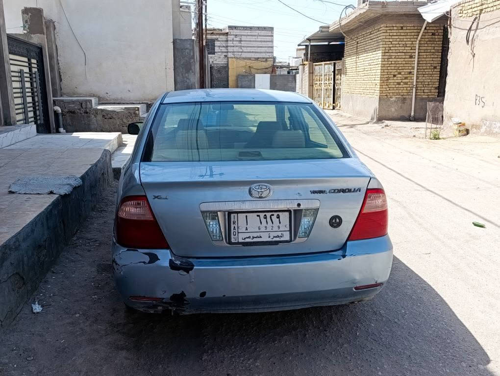سياره تويوتا كورولا موديل 2005 جاهزه كهرباء و حداديه 
كير محرك تبريد 

مصبوغة جماليه عامه 
 إتصال على.. *********** المدينة, البصرة
