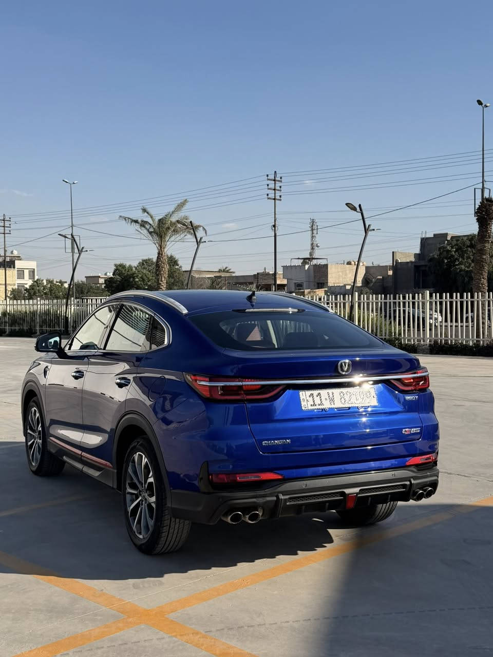 سلام عليكم شانجان cs85للبيع مديل 2022
سيارةماشية 40الف
بحالة الوكالة جديدة 
مواصفات تشغيل عن بعد 
كشنات تبريد  كهرباء 
تحكم مقود منع الخروج عن المسار 
منع الاصطدام 
تشغيل عن بعد وتتحرك عن بعد بل بصمة وقوف تلقائي
كير طيارة محرك 2000تيربو 🚀🚀🚀
8وسائد هوائية 
فتحة بانوراما
سايد بريك بصمة 
4وضعيات قيادة 
ايكو نورمال سبورت ❄️ ثلجي
كامرة 360رادرات بيها رصعة بل جاملغ الايمن ومصلحة بارد وعليها اضافة دواسات كهرباء بلادية من الشركة بالف دولار 
سيارة جديدة وكل شهر اسويلها صيانة دورية مداريها كلش وبانزين كلة محسن عنواني بغداد تقاطع درويش للاستفسار ***********السعر 177 وبيها مجال انشالله
