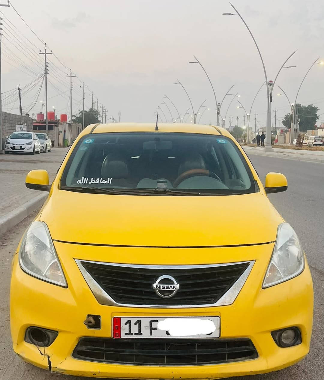 السلام عليكم سيارة نيسان مديل14 السيارة موجودة بلبصرة سيارة جاهزة تبريد مكينة گير ع الفحص  سنوية ل28 مصفرة ب أسمي السعر75 وبيها مجال موجود فقط واتساب وشريحة رقم ***********
