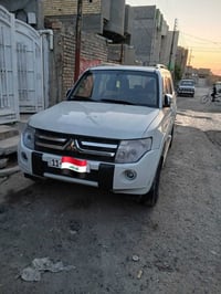 سياره باجيرو حبتور خليجي بدون حادث   موديل 2008 محرك 3000 المري شفط  ا...