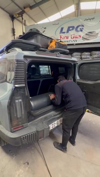 تركيب غاز LPG • خزان سلامة • أربيل الصناعة الجنوبية