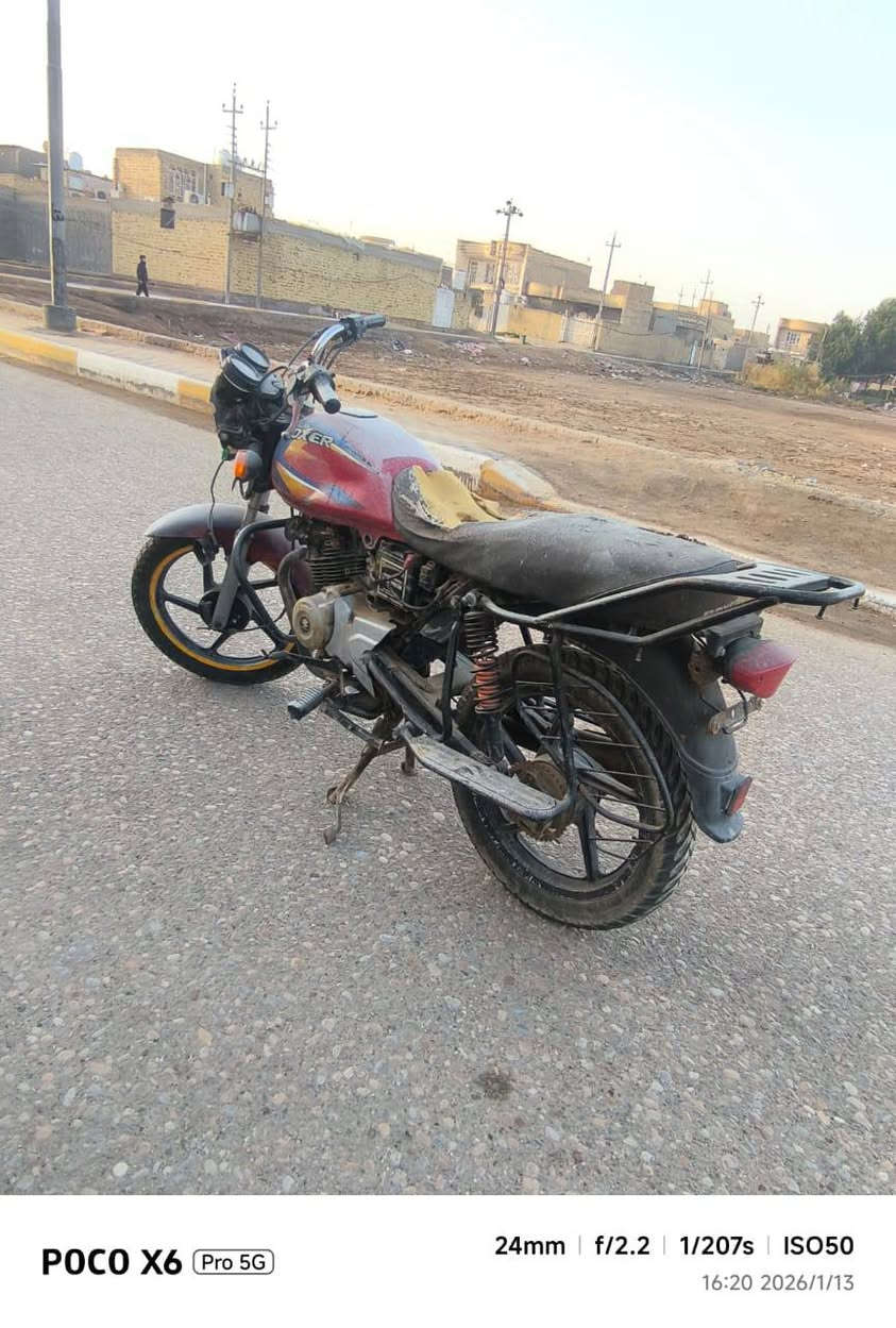 بوكسر بدون موديل 20 دراجه كايمه
حتيجتها 

تجيفت 100 

تانكي وكشن 
وترجع بلاد ***********
