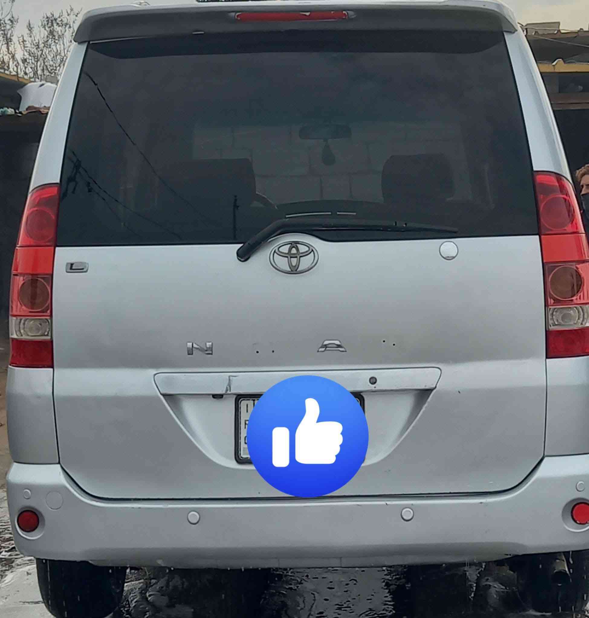 تيوتا نها ٢٠٠٢
٧ راكب
فتحتين سقف
تبريد ٣ قطع نقص غاز
حدادية تحتاج ادامة
كير ومحرك ٢٤٠٠ ٤ سلندر كفالة 
رقم انكليزي
سنوية ل ٢٠٢٨ 
مكان السيارة / الزبير
للاستفسار
***********
