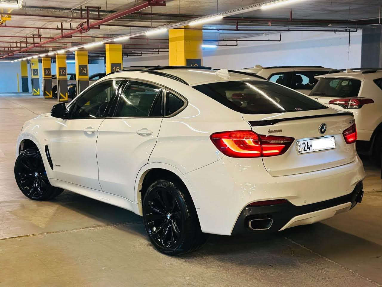 سلام عليكم BMW X6 m50i
موديل 2015
وكال العروش 
كفالة عامة
ماشي 170km
كير محرك كفالة بحالة الوكالة
ابواب شفط 
صندوق كهرباء 
رادار 
نضام نقطة عمياء مانع اصتدام 
لايت Adabtf LAD فول Dynamic
اضائة فول اوتماتيك 
انارة داخلية الوان متغيرة
عدادات ديجتال 
شاشات خلفية 
بردات خلفية
كشنات فول كهرباء تدفئة تبريد خزن ميموري 
نضام صورت Harmenkarn
نضام Start Stop Automatic
4 انضمة قيادة مختلفة Comfort Eco Sport Sport Plus
السيارة مغلفة ppf تغليف جديد نوعية ممتازة 

مكان سيارة بغداد للبيع فقط تواصل عل رقم ***********
